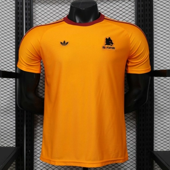 Player Version 26/27 AS Roma x Adidas Originals Orange Special Edition Jersey