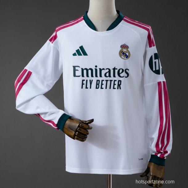 26/27 Real Madrid Home Long Sleeve Jersey