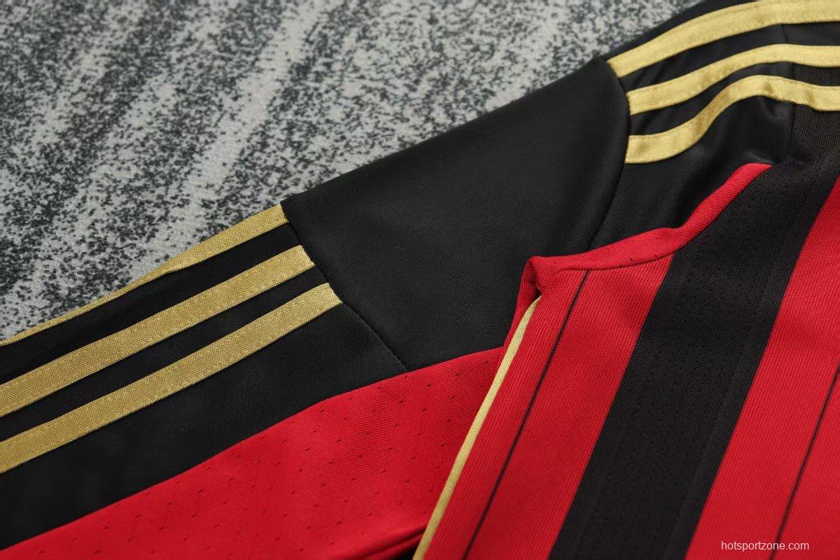 Retro 13/14 Kids  AC Milan Home Long Sleeve Jersey