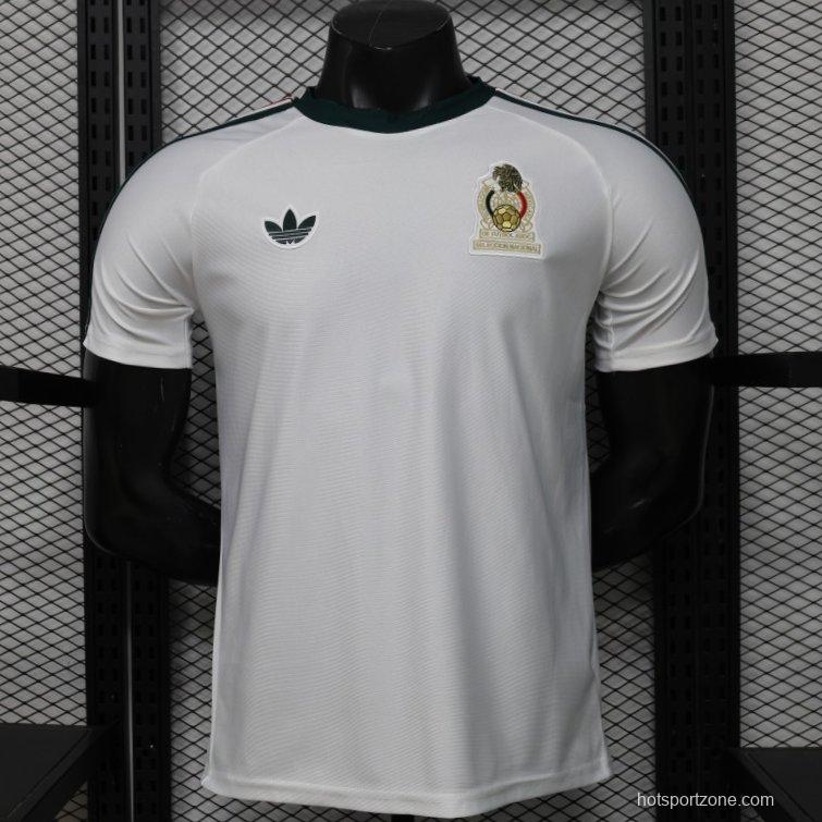 Player Version 2026 Mexico Away White Jersey