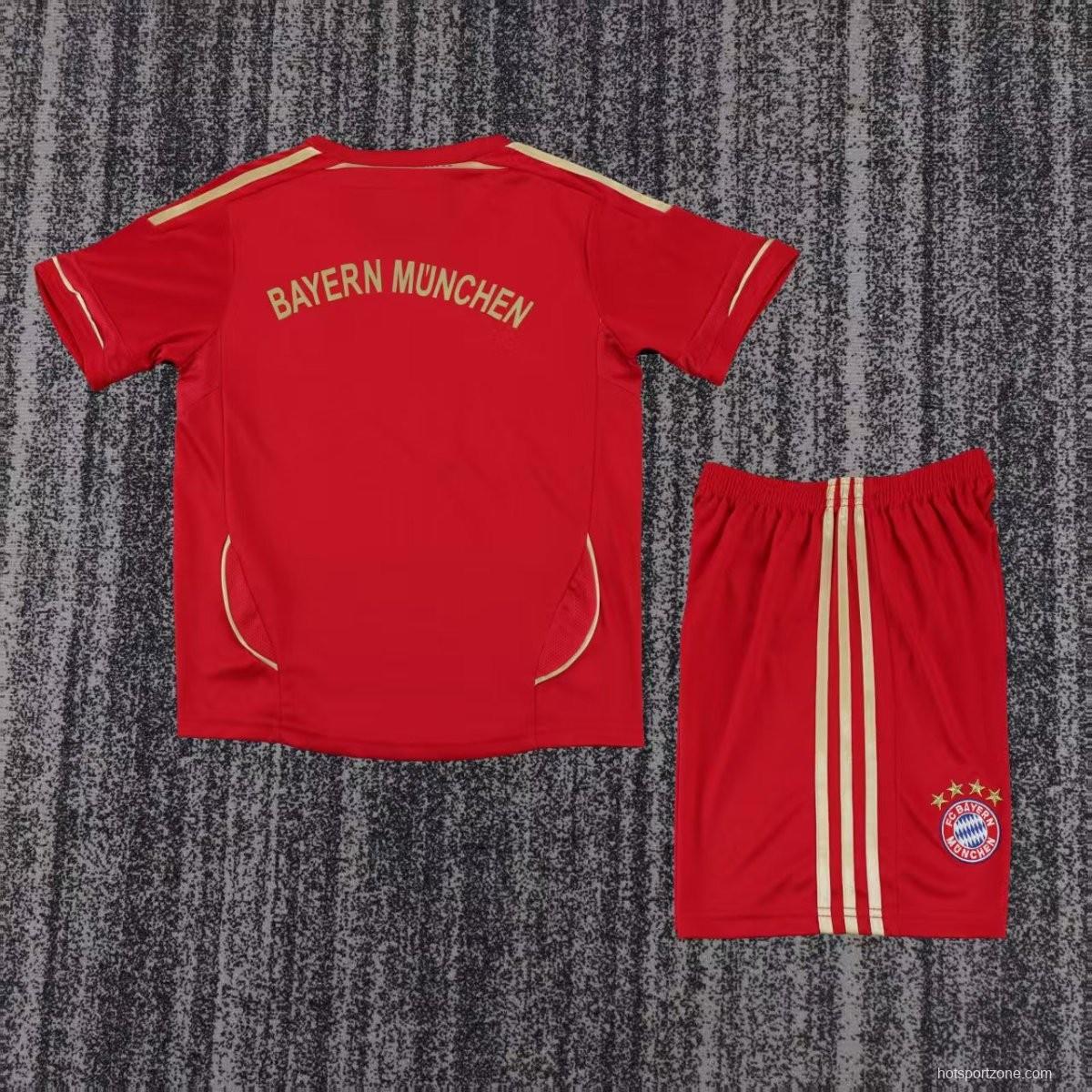 Retro 12/13 Kids Bayern Munich Home Jersey