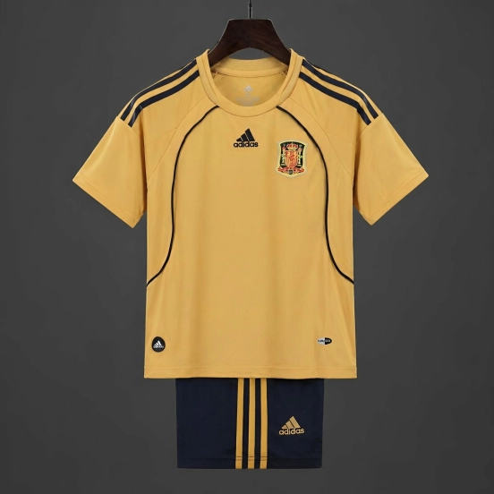 Retro 2008 Kids Spain Away Jersey