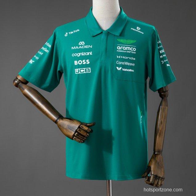 2026 F1 Aston Martin Team Racing Suit POLO