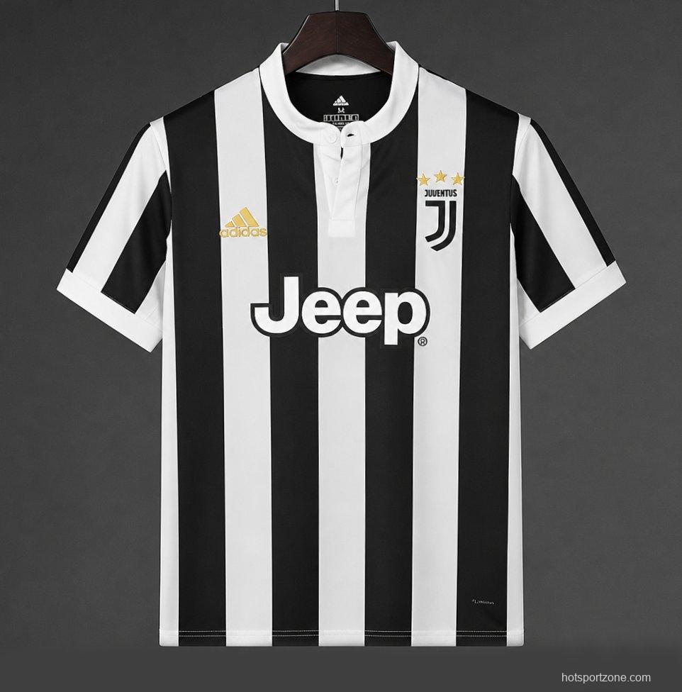 Retro 17/18 Juventus Home Jersey