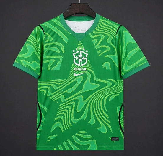 2026 Brazil Green Goalkeeper Jersey