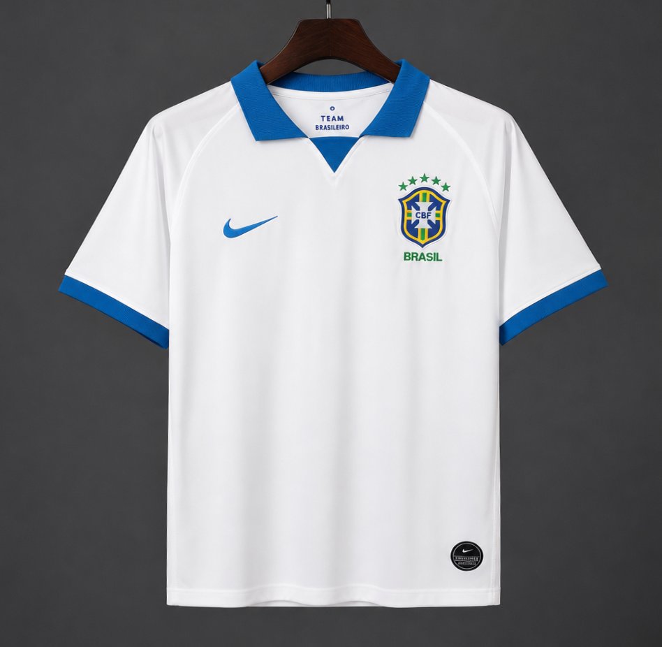 Retro 2020 Brazil Away Jersey