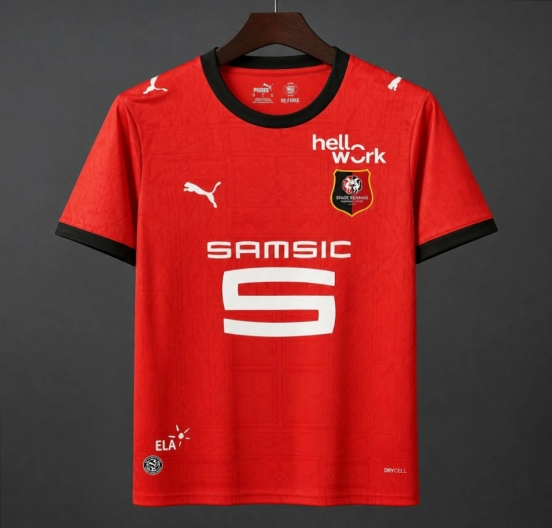 Player Version 26/27 Stade Rennais Red  Jersey