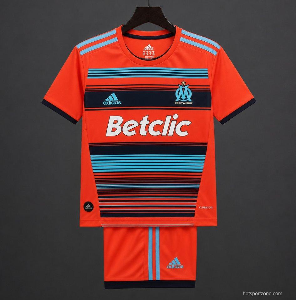 Retro Kids 11/12 Olympique Marseille Away Jersey