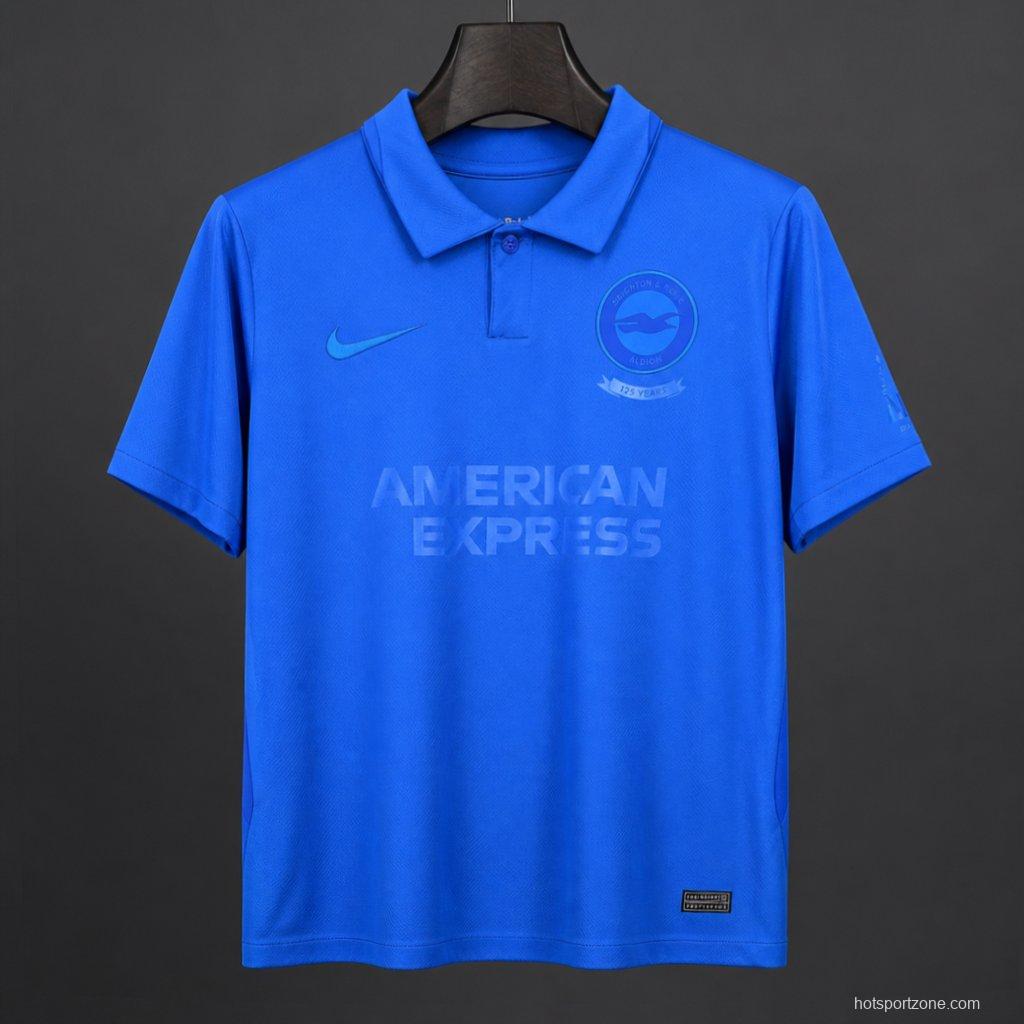 26/27 Brighton Hove Albion Blue 125th Anniversary