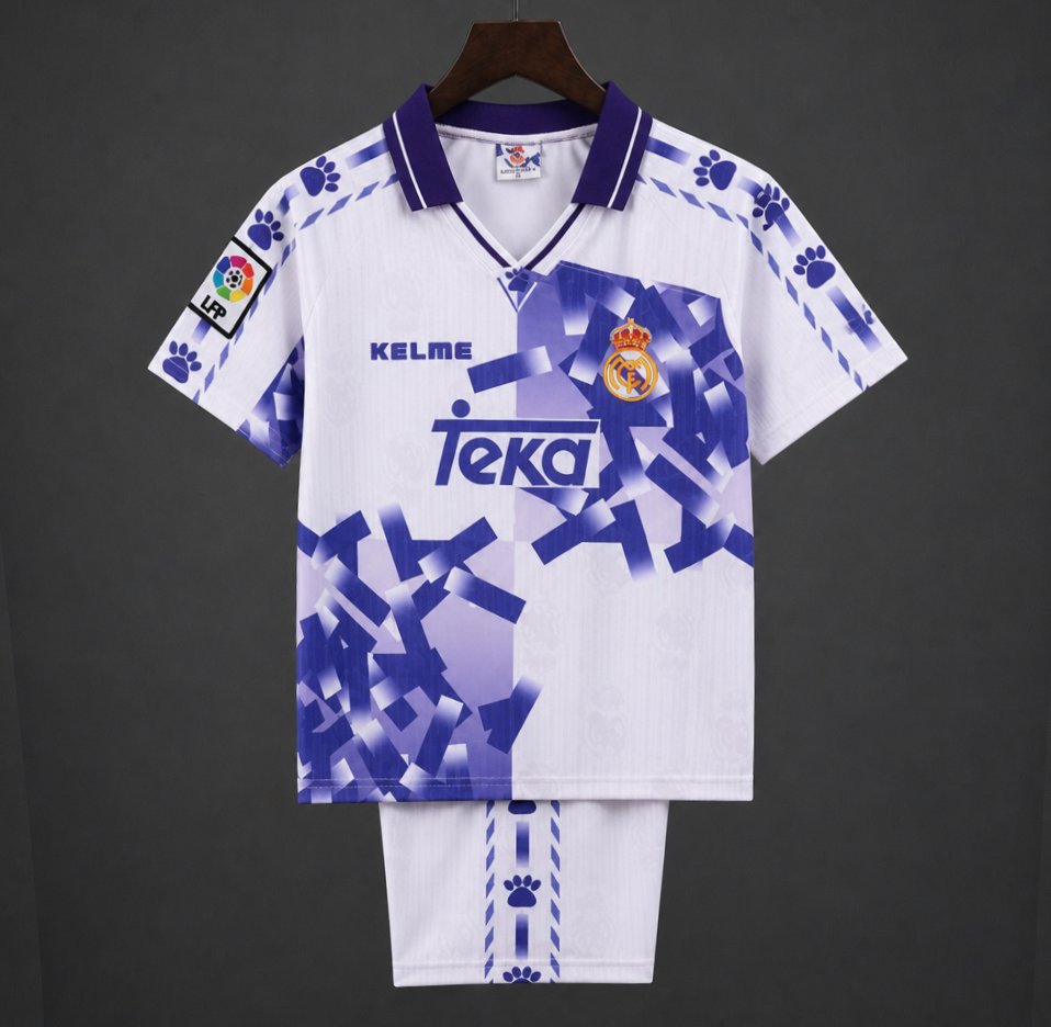 Retro Kids 96/97 Real Madrid Third Jersey