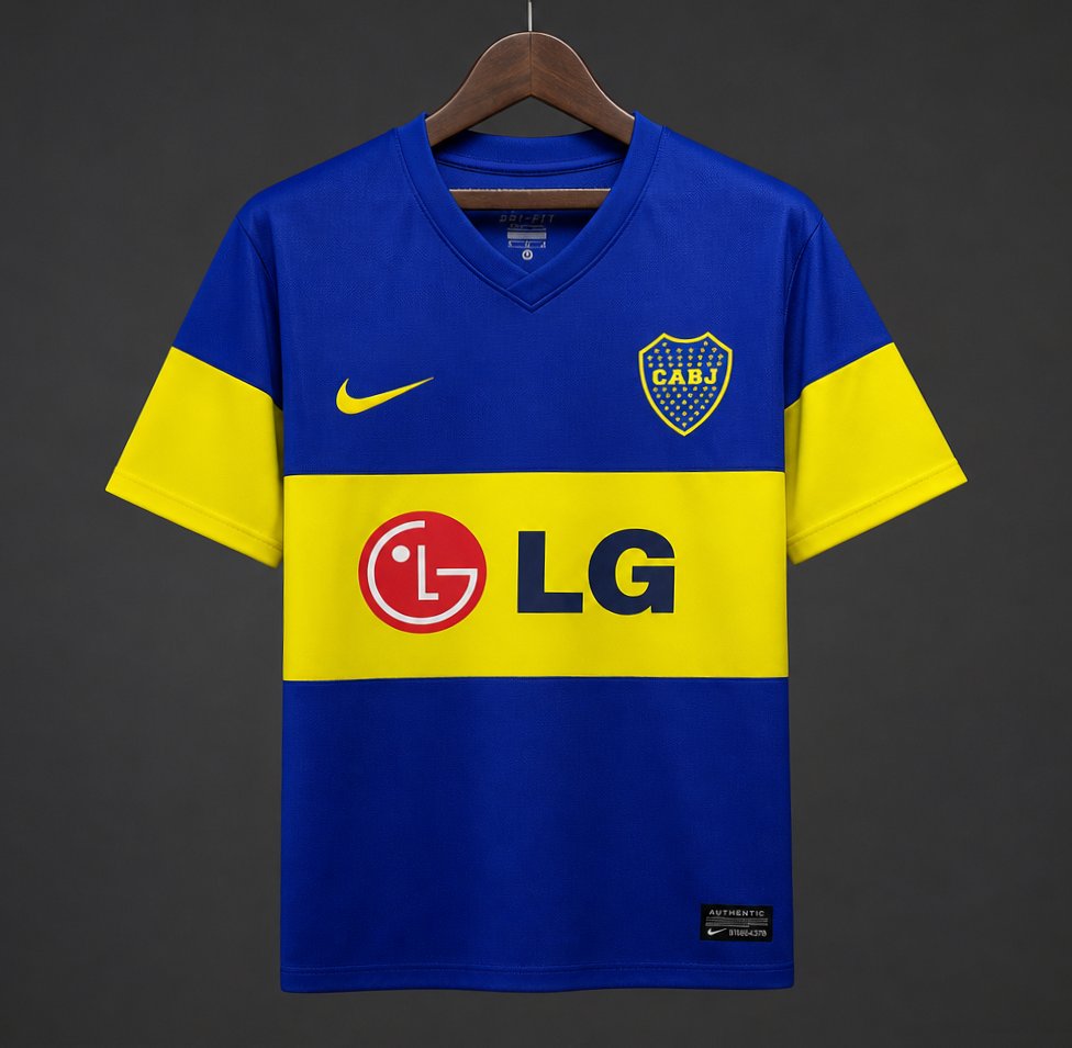 11/12 Retro Boca Juniors Home Jersey