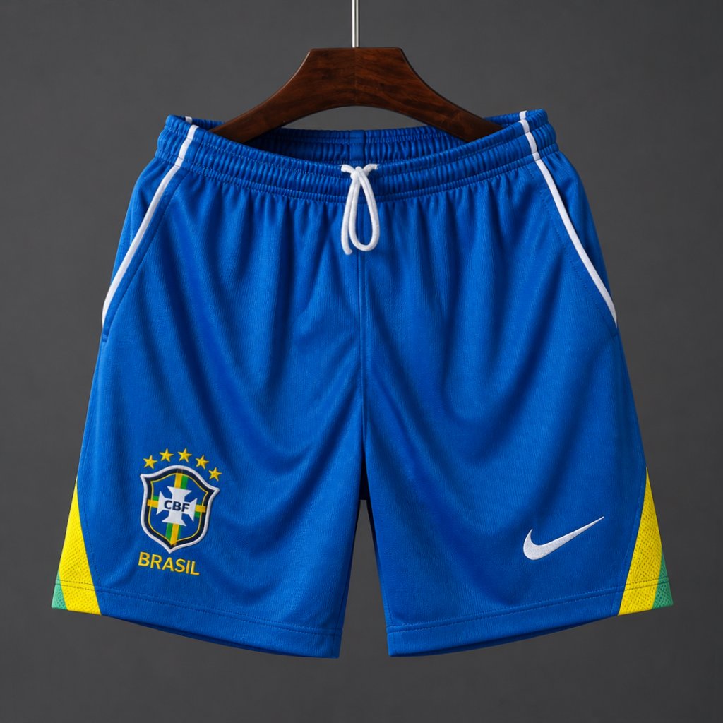 2026 Mens Brazil World Cup Home Shorts