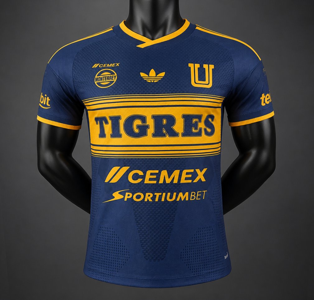 Player Version 26/27 Tigres UANL Away Navy Jersey
