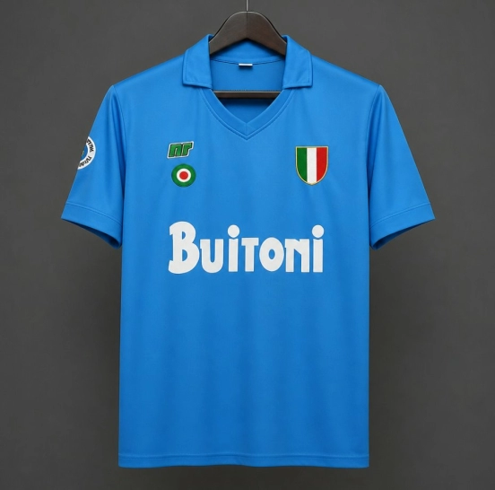 Retro Napoli 87/88 home Soccer Jersey