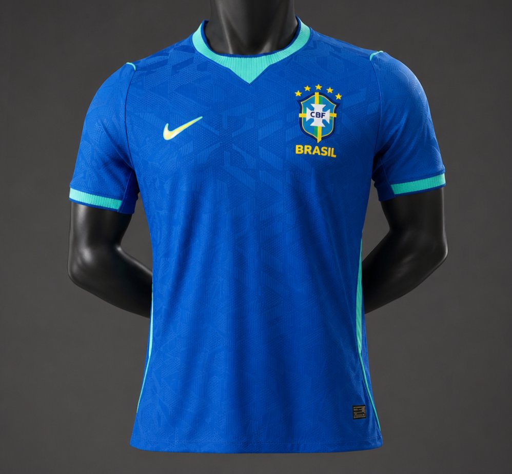 2026 Player Version Brazil Blue Jersey