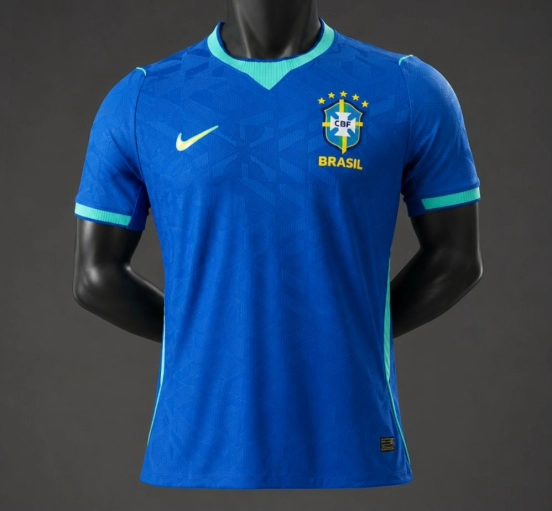 2026 Player Version Brazil Blue Jersey
