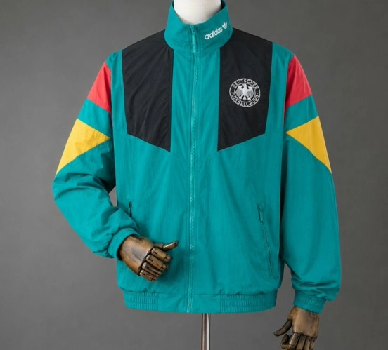German FIGC EQT Track Top Windbreaker