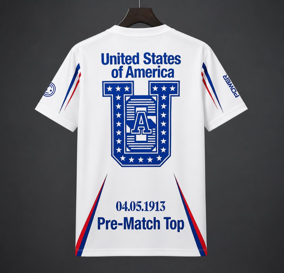 2026 USA Nike x USMNT x V.A.A. Academy Pro Pre-Match Jersey