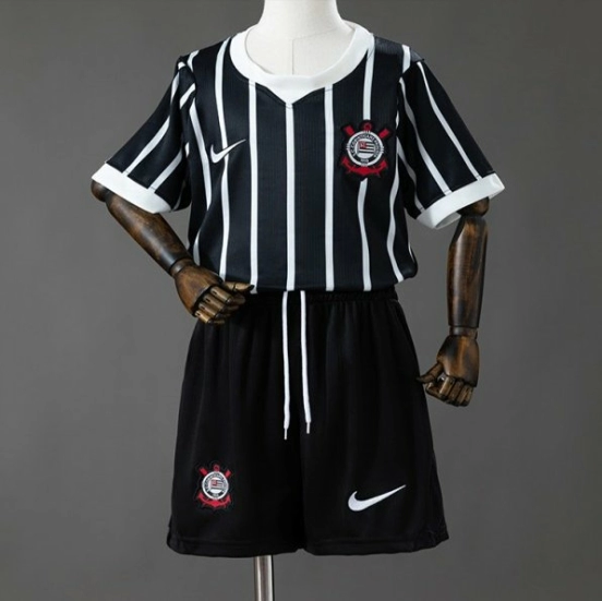 26/27 KidsCorinthians Away Kit Jersey Size 16-28