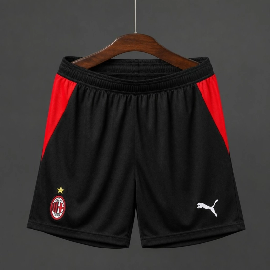 26/27 AC Milan Home Black Shorts