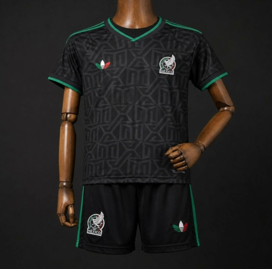 2026 Kids Mexico World Cup Third Kit