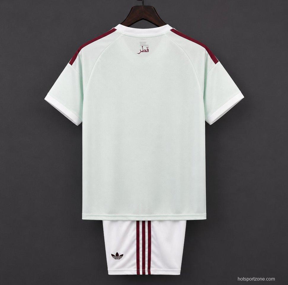 2026 Kids Qatar Away  Jersey
