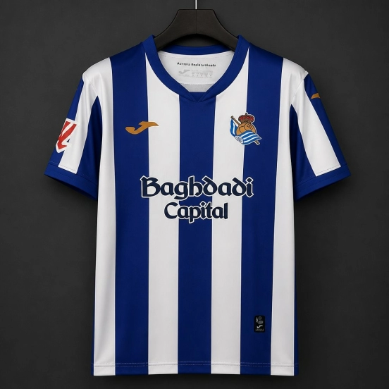 26/27 Real Sociedad home  jersey