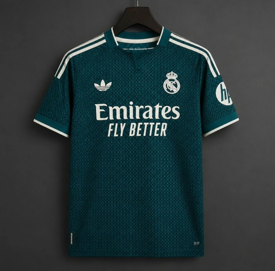 26/27 Real Madrid Away Green Jersey