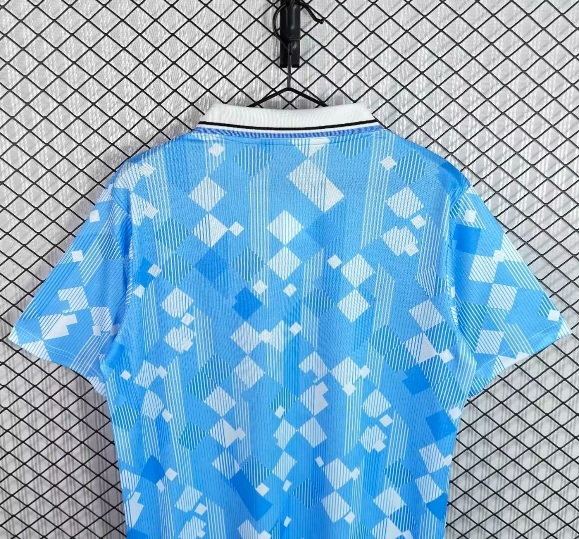 Retro 95/96 Celta de Vigo Light Blue with Diamond Pattern Home Jersey