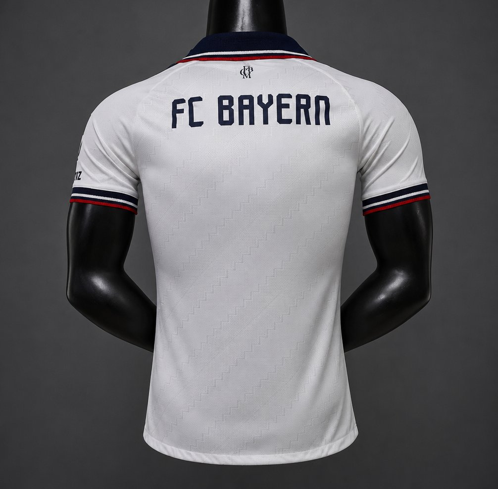 Player Version 26/27 Bayern Munich Away White Jersey