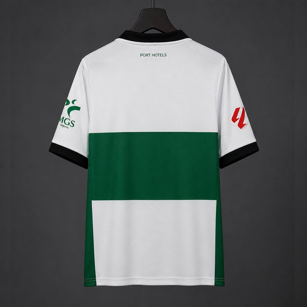 26/27 Elche Home Green&White Jersey