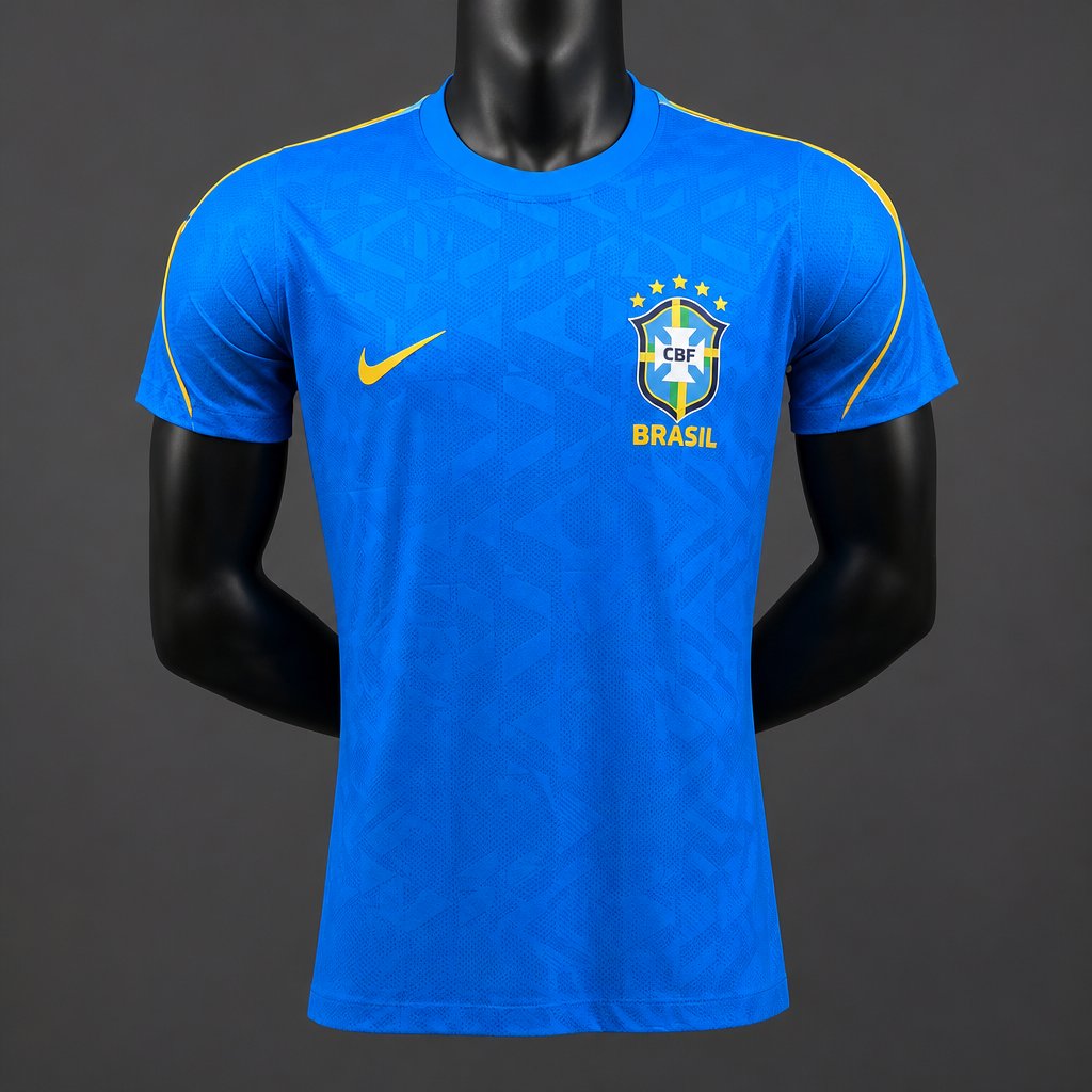 Player Version 26/27 Brazil National Team Blue Training Jersey