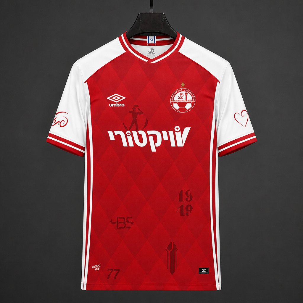 26/27 Hapoel Beer-Sheva Home  Jersey