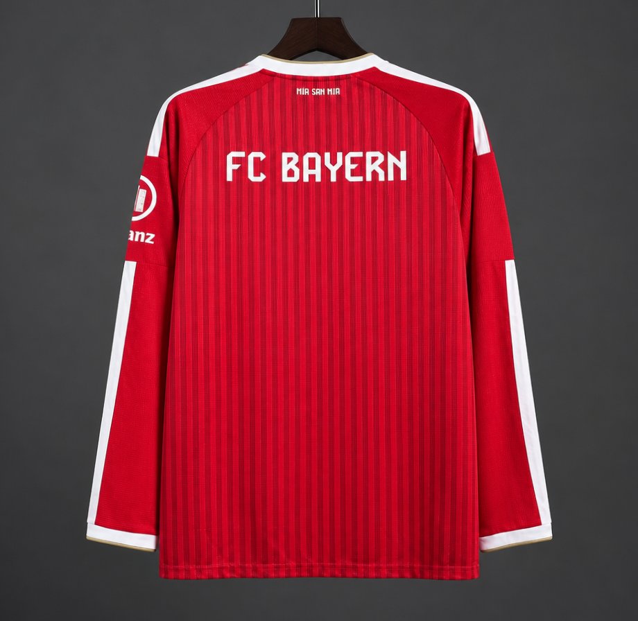 26/27 Bayern Munich Home Long Sleeve Jersey