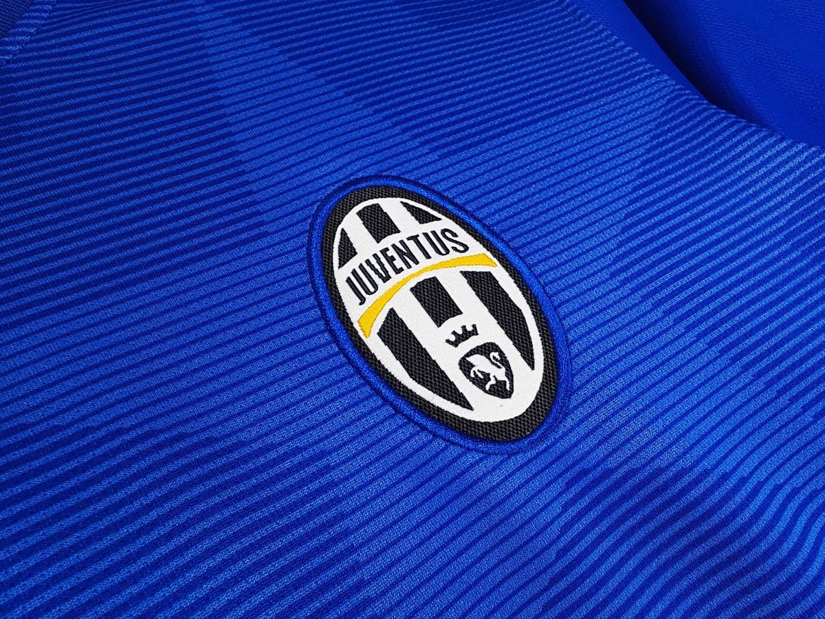 Retro 14/15 Juventus Royal Blue with Yellow Accents Away Jersey