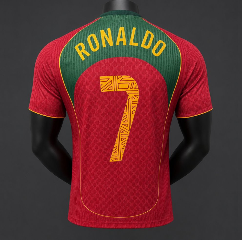 Player Version 2026 Portugal Red Cristiano Ronaldo Special Jersey
