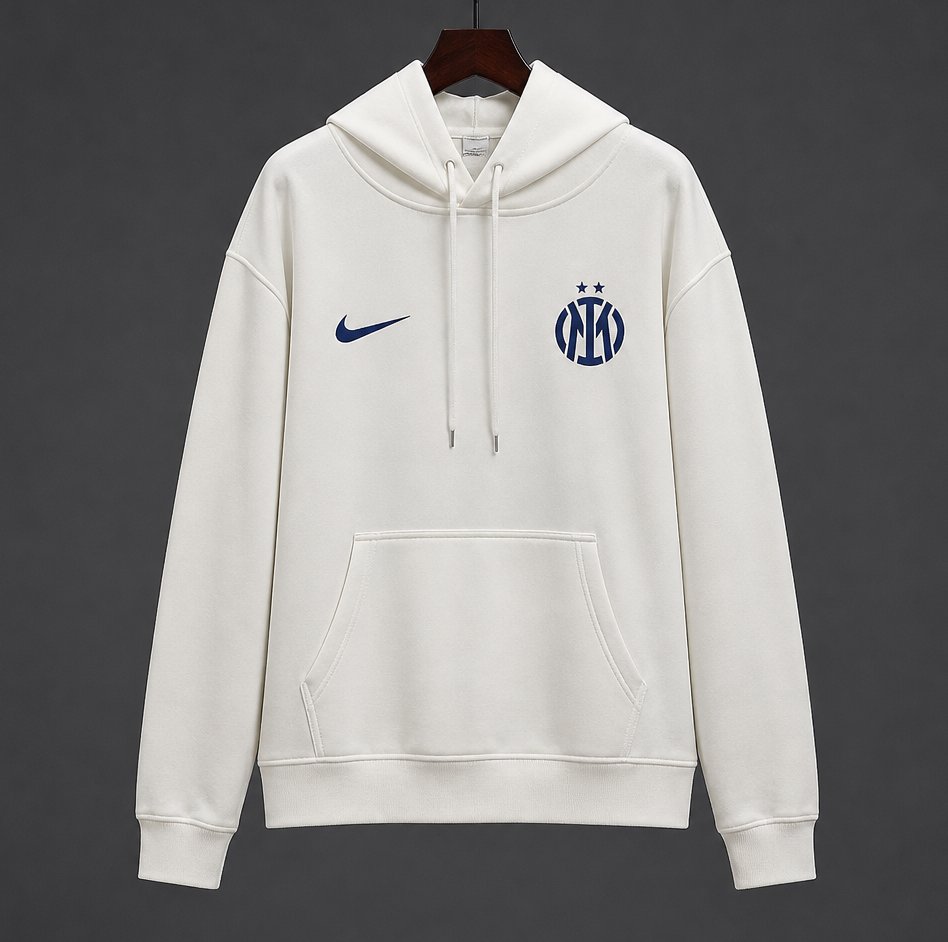 26/27 Inter Milan Away White Hoodie 9 Clors