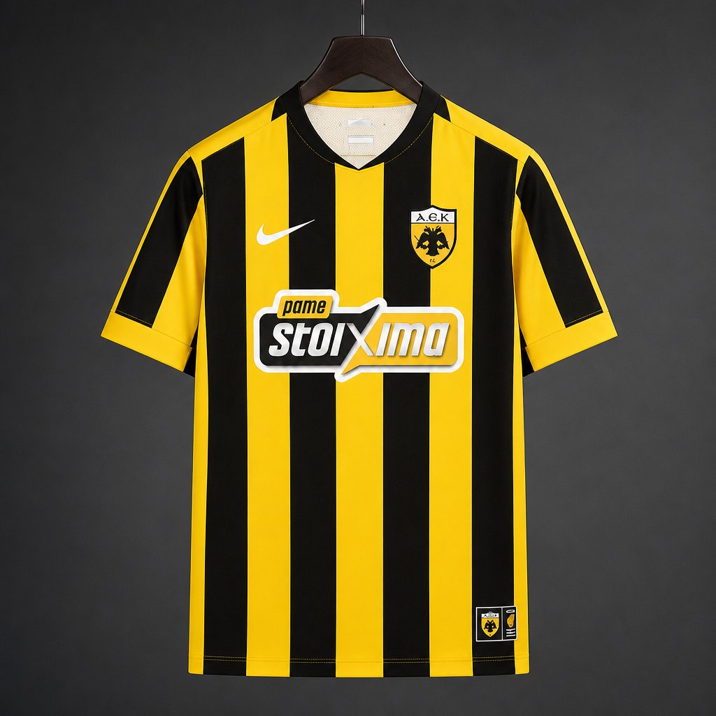 26/27 AEK Athens Home Jesrey
