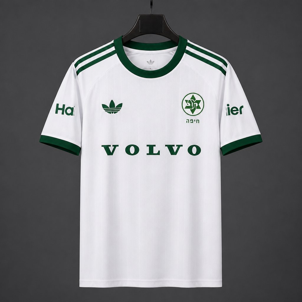 26/27 Maccabi Haifa Away White Jersey