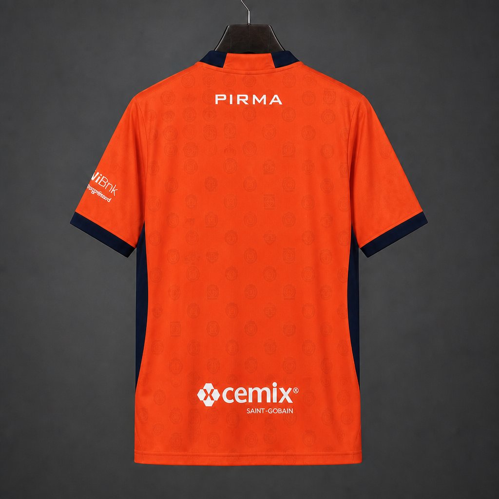 26/27 Cruz Azul Goalkeeper Third Orange Jersey