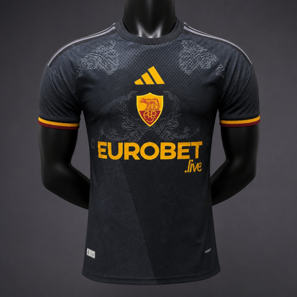 Player Version 26/27 Roma Third Black Jersey
