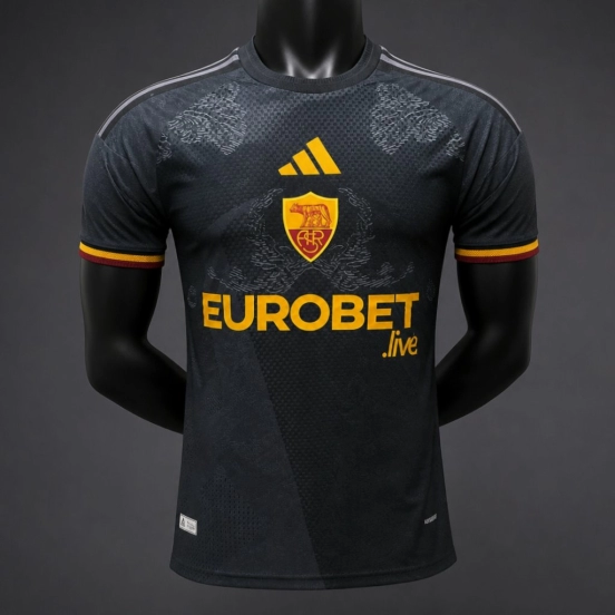 Player Version 26/27 Roma Third Black Jersey