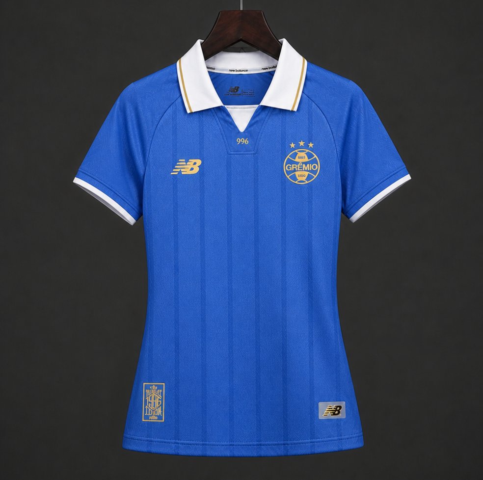 2026 Women Gremio Third Blue Jersey