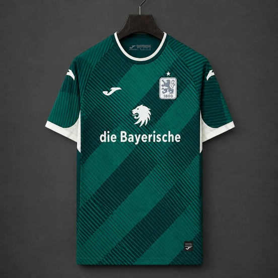 26/27 TSV 1860 Munich Away Green Jersey