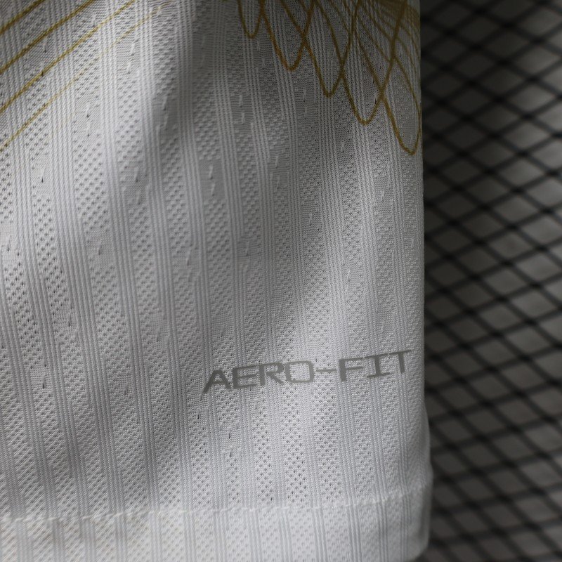Player Version 26/27 PSG/Paris Saint-Germain Pre-Match White/Gold Jersey