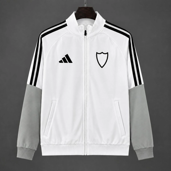 26/27 Sevilla White Full-Zip Jacket