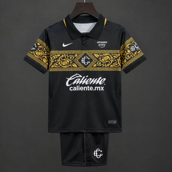 26/27 Kids Chivas de Guadalajara Third Black Jersey Kit